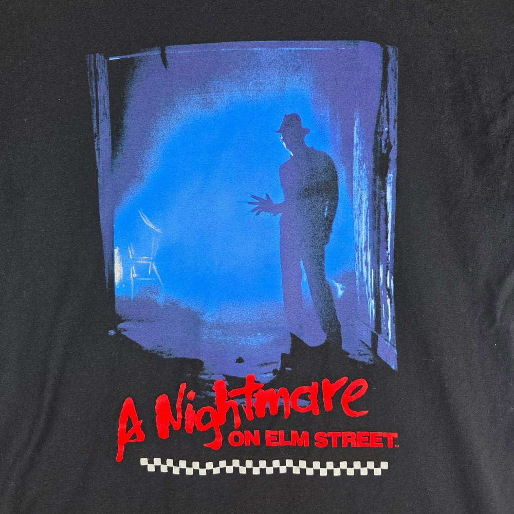 Vans A Nightmare on Elm Street Freddy Krueger Horror Movie T-Shirt Mens Medium - Picture 2 of 8